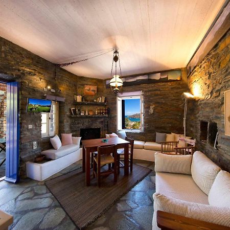Вілла Stone House With A Magical View Otzias Екстер'єр фото